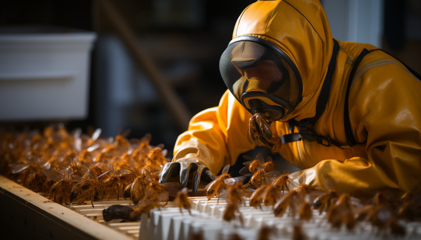 Comment se déroule une opération de désinsectisation ?